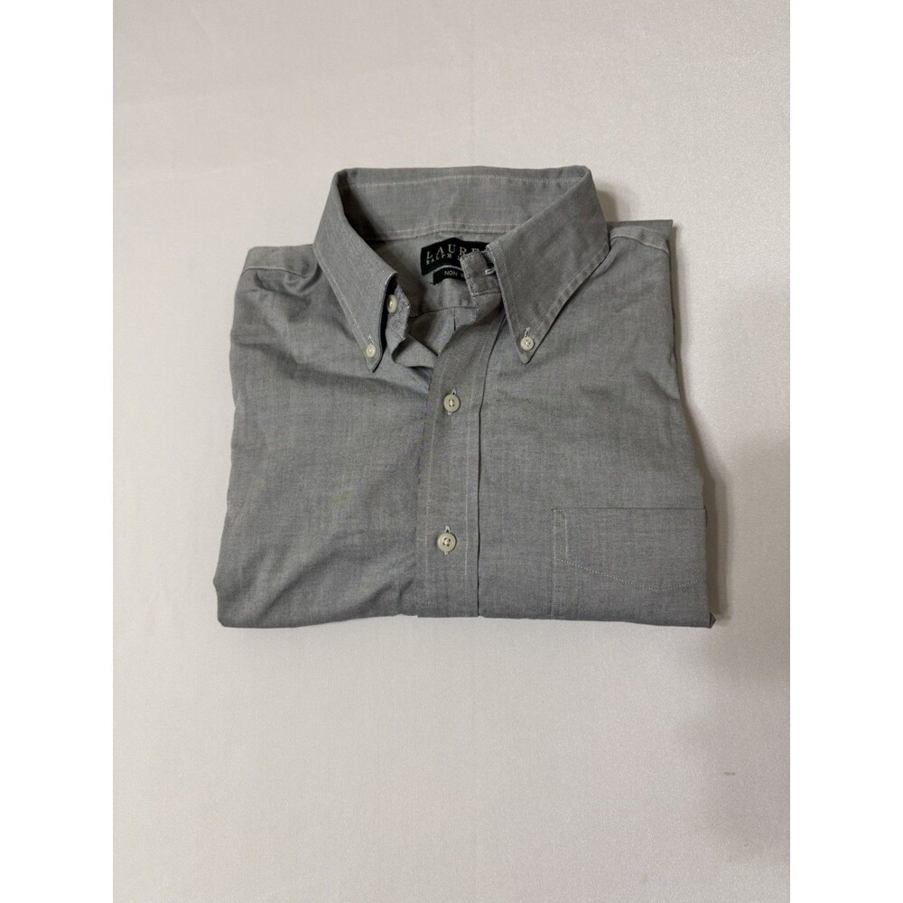 Lauren Ralph Lauren Men's Non Iron Long Sleeve Dress Shirt 16/ 32-33